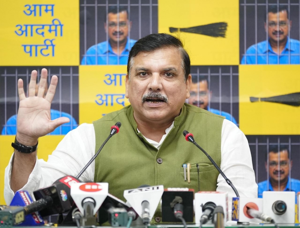 BJP ने एलजी और उनके अफसरों के साथ मिलकर दिल्लीवालों का जीवन बनाया नर्क- संजय सिंह